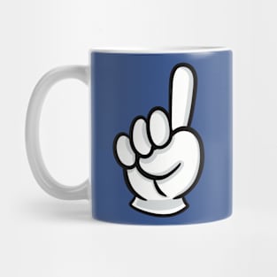 I’m ONE! One finger counting cartoon hand Mug